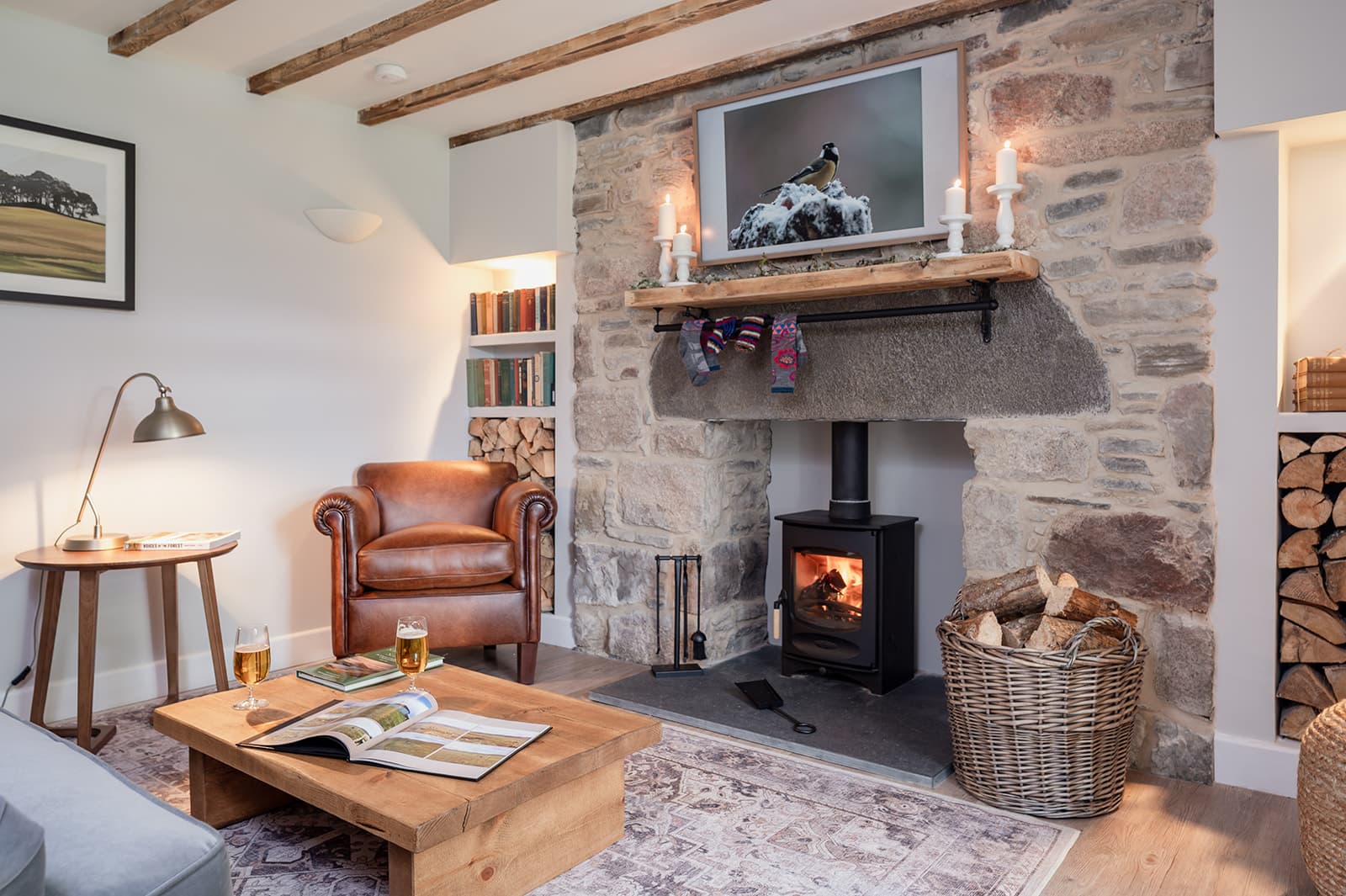 Luxury 2 bedroom self catering cottage with hot tub
