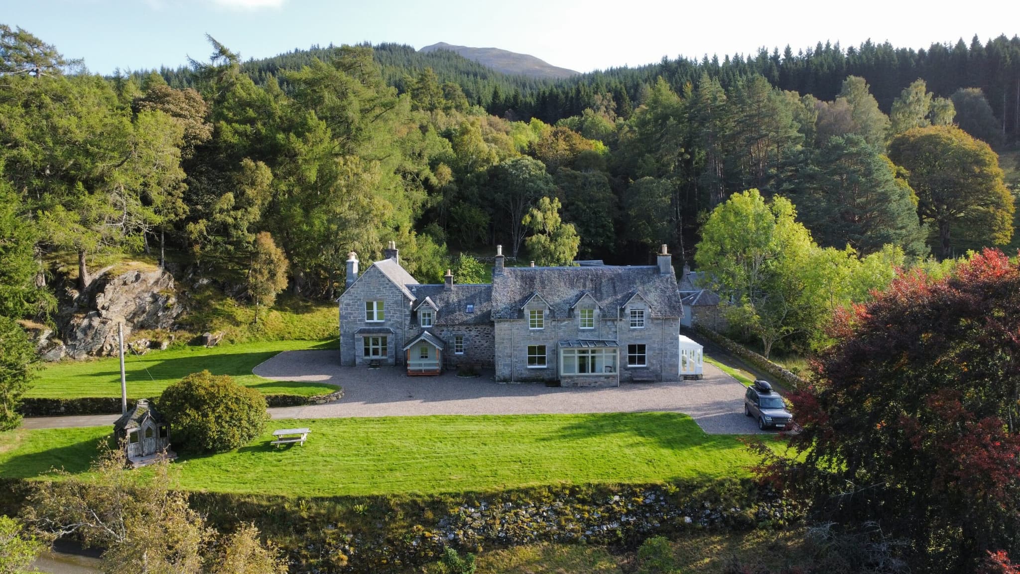 Large Highland Self Catering Lodge Scotland